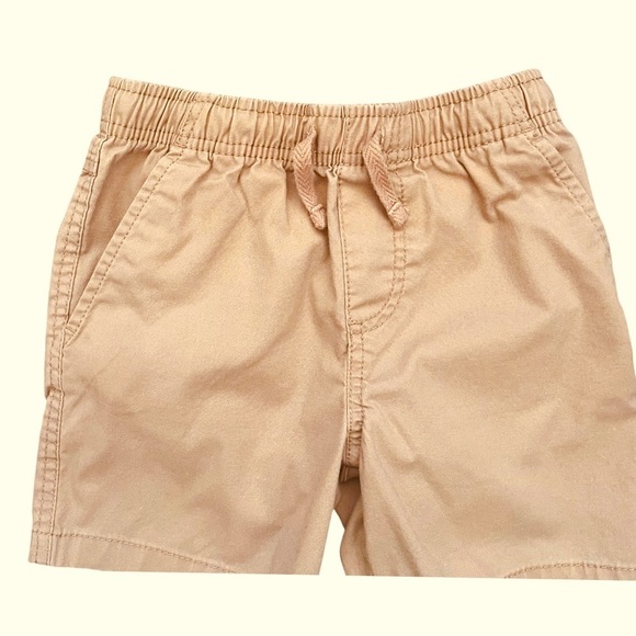 Wonder Nation casual school tan/beige drawstring shorts pockets elastic waist XS - Picture 4 of 9
